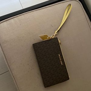 Michaels Kors double zip wristlet